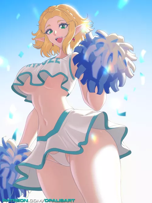 Cheerleader Zelda by Terran117