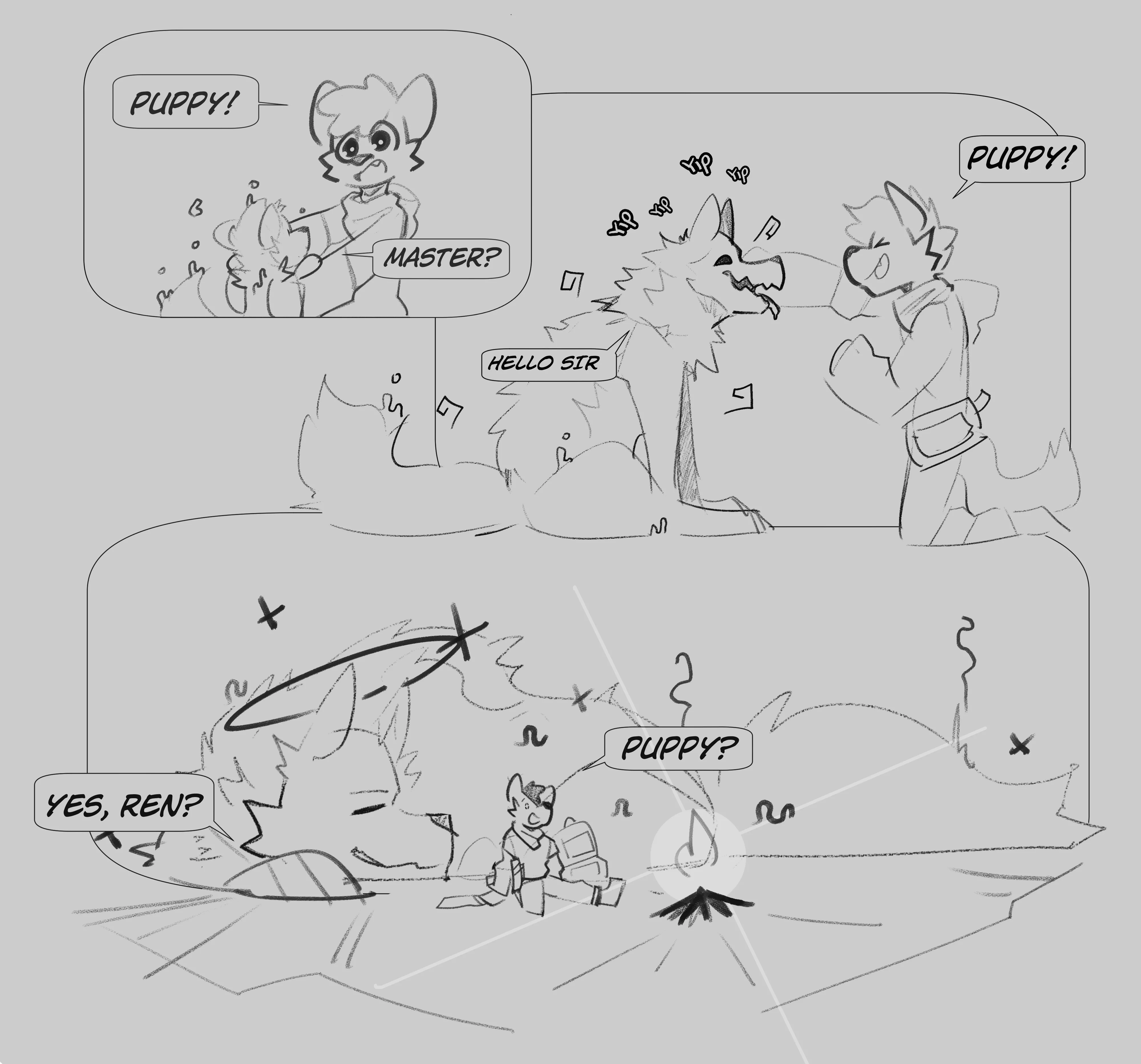 DnD shadow dog posted by Renniefication