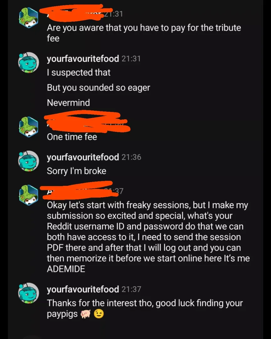 Don't understand hownthis works, sounds like scam. Thoughts? posted by yourfavouritefood