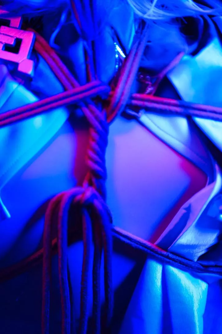 Eula in Shibari / Myself/ Patreon @SnowiCosplay posted by xSnowDragon