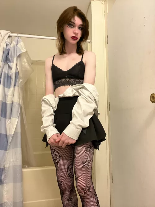 Hey dad ;} by Blake_Trans_Fem