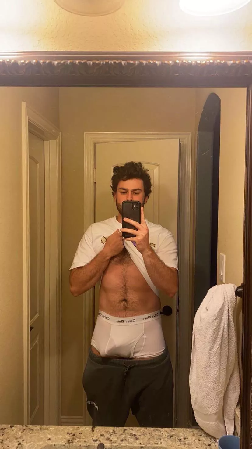 Hope y’all like some white briefs posted by Ok_Scale_132