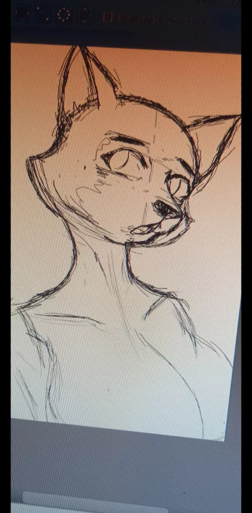 I'm happy it's the first time they ask me for a furry commission uwu. I'm already working on it. by Greedy-Science7024