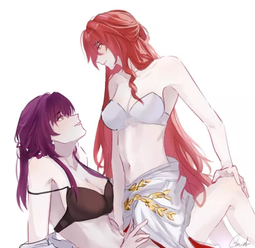 Kafka and Himeko [Honkai: Star Rail] by Emilia67