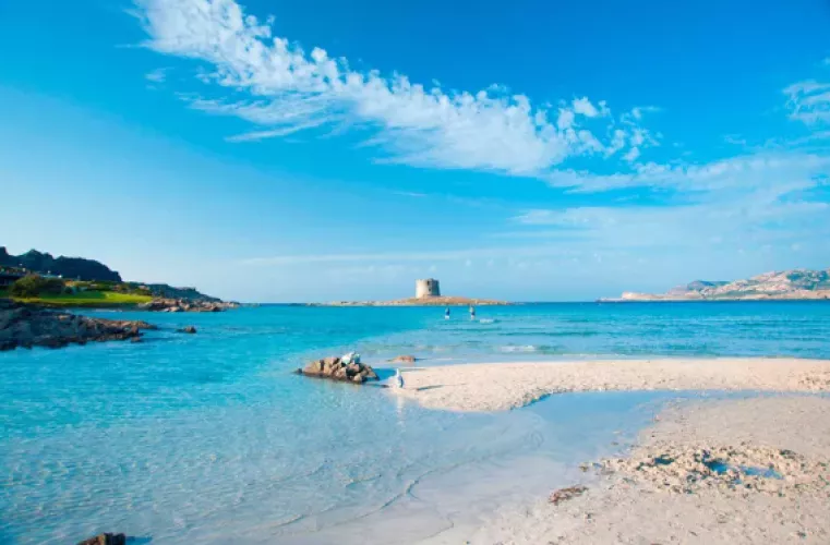 La Pelosa Beach, Italy by Valhallions