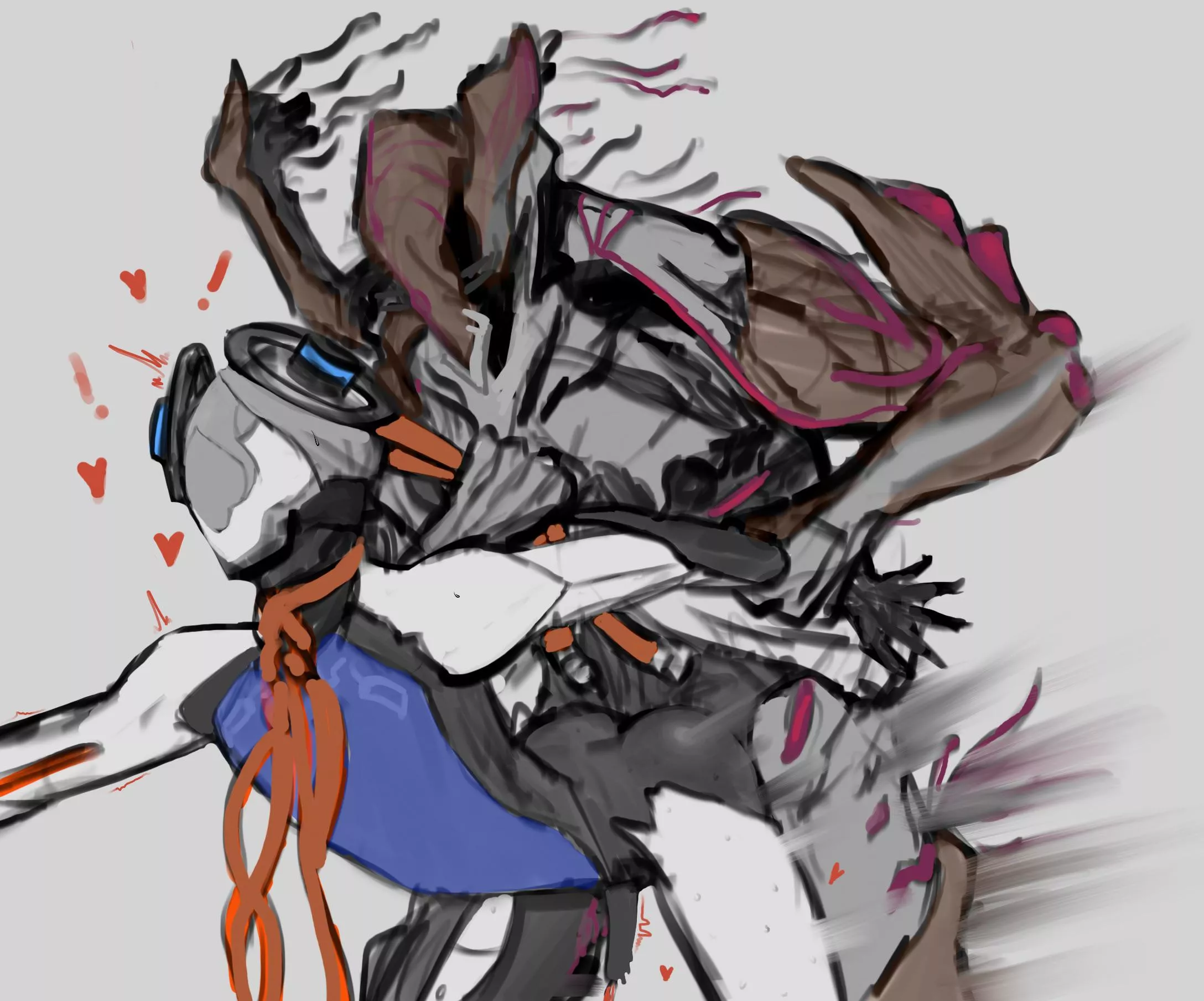 Little Nezha/Nidus doodle posted by nameless_hobo69