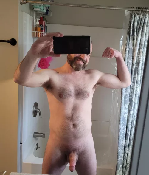 More like a beard and a fat floppy cock.  by Great-Package-4685