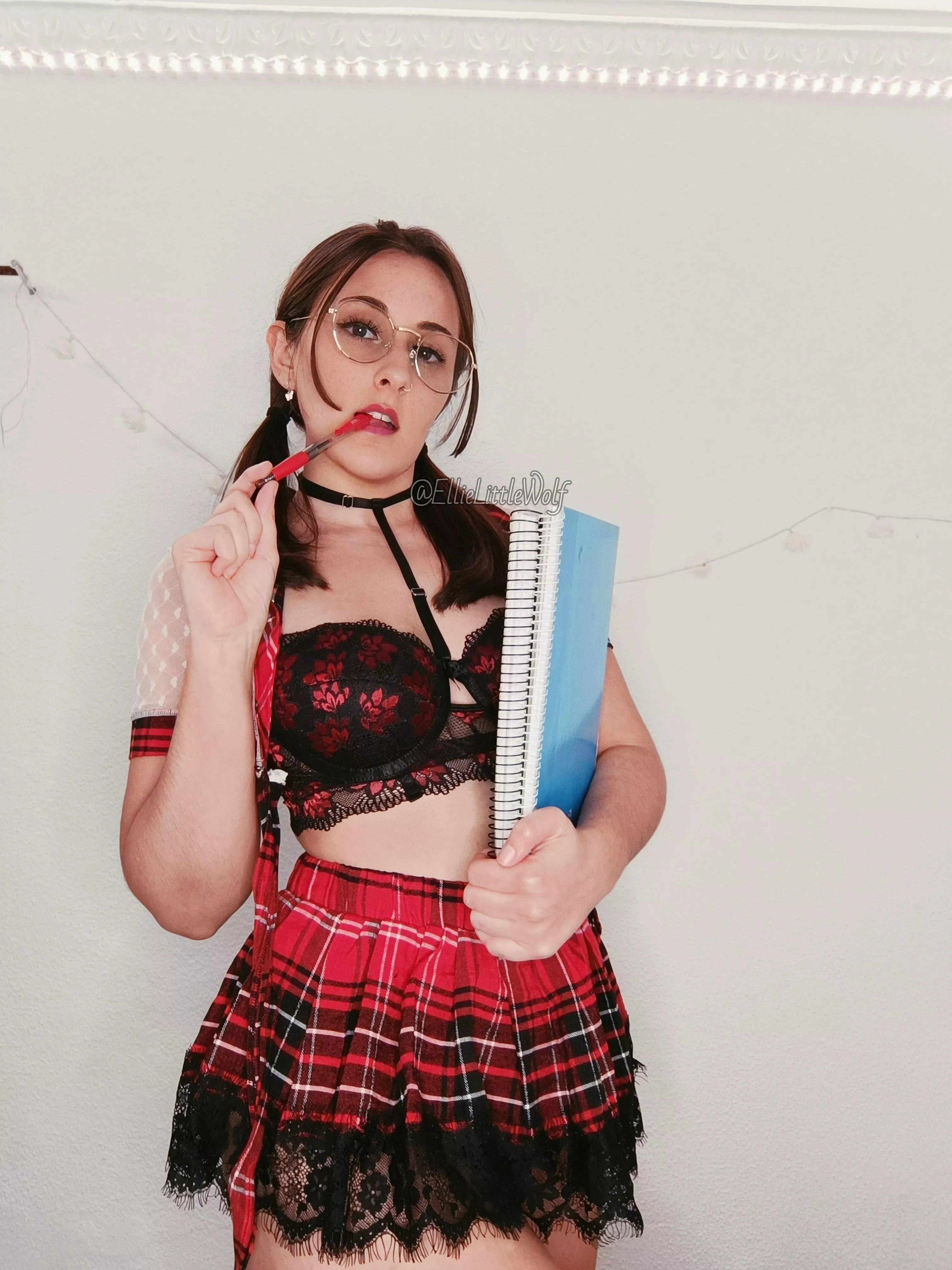 My friend said I have a body perfect for a schoolgirl, what do you think? posted by EllieLittleWolf