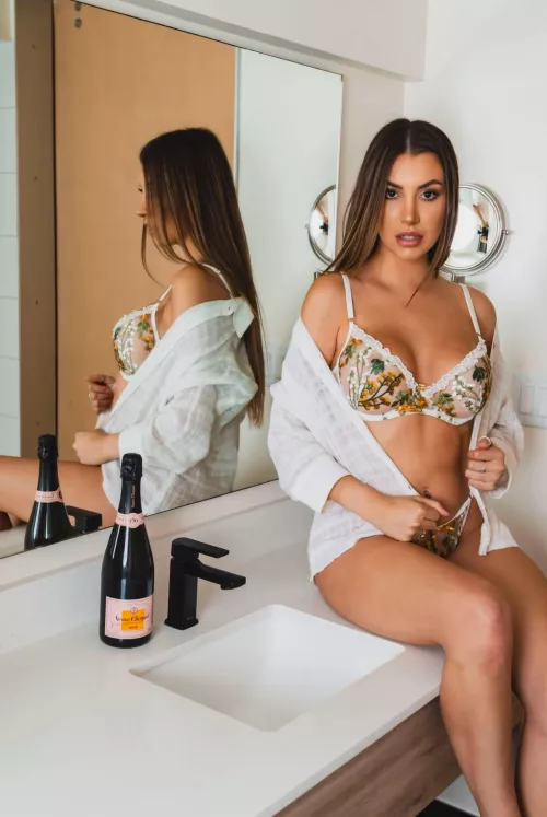 my hip cleavage is your snack when you come over for a drink by alyssajadexoxo