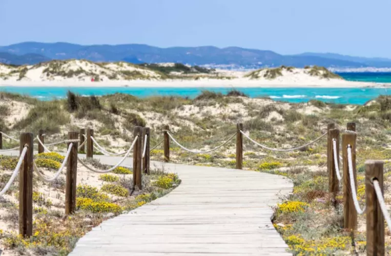 Platja de Ses Illetes, Spain by hamedshamass