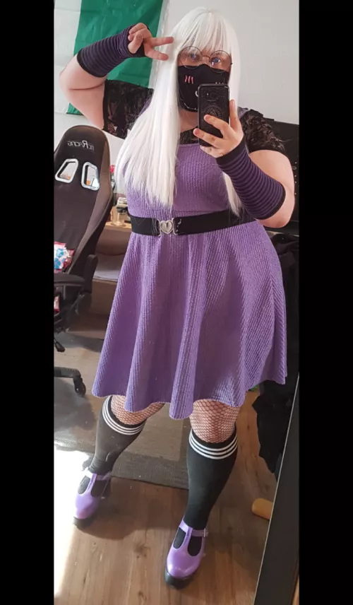 Since you all were that kind the last time I decided to dress up for you again! ;3 by Maleficent-Tear-6575