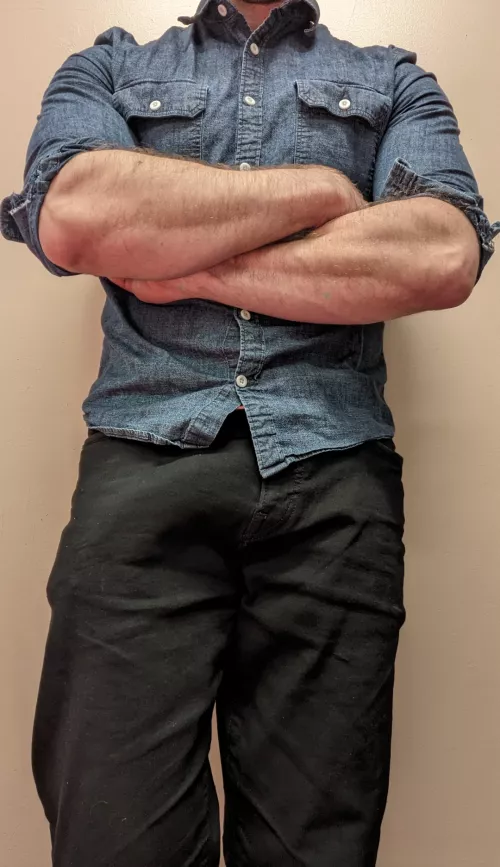 Subtle enough to wear to work. Huge enough to give crotch-watchers some eye candy. by tomatoe1987