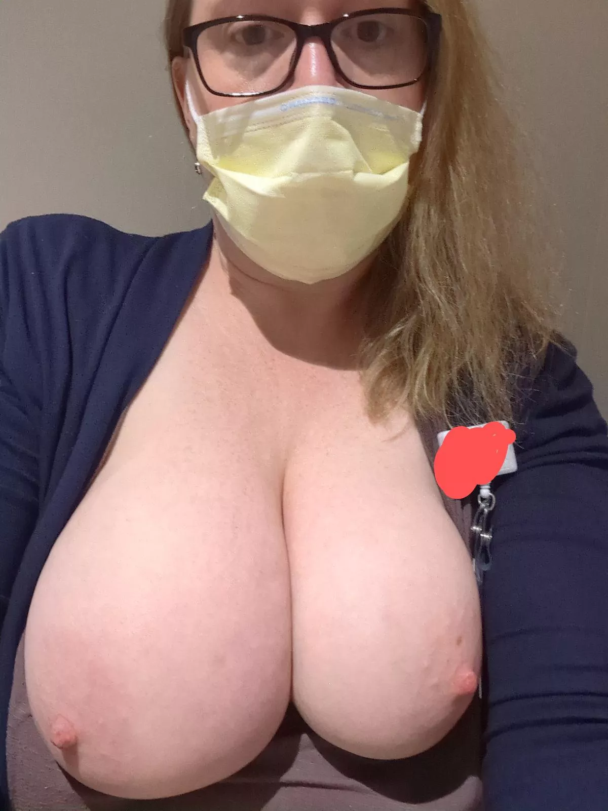 The hubby loves getting tittie pics while I work. posted by pacouple83