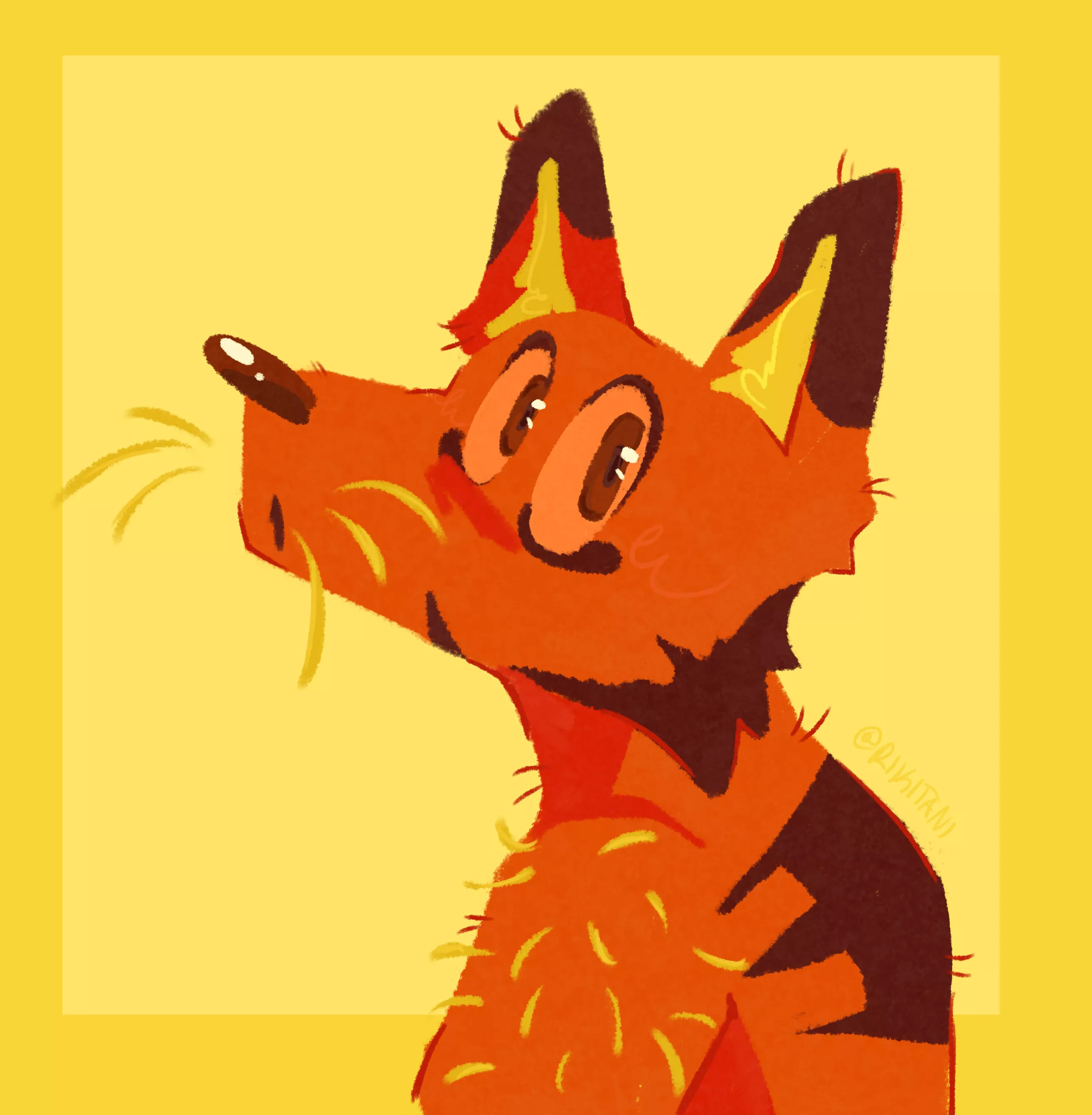 Trying lineless art for fun posted by JumpingSpiderPerson