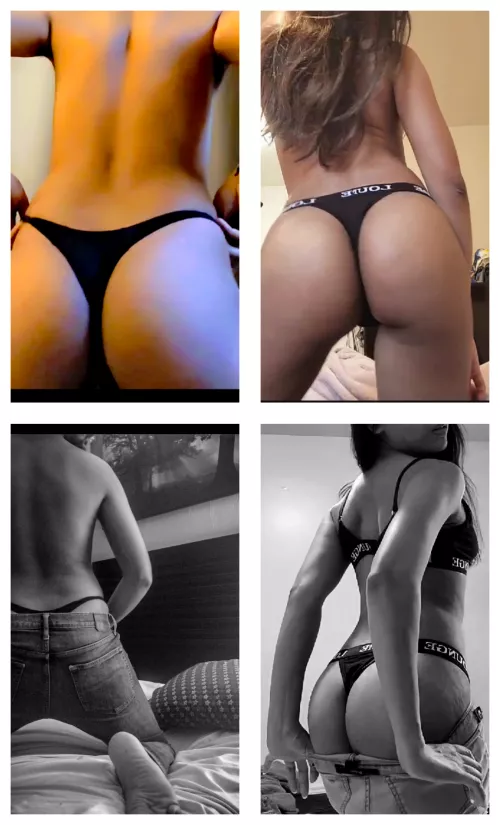 Who looks more sexier in thongs🙈[F][M] by Fit-Invite2993