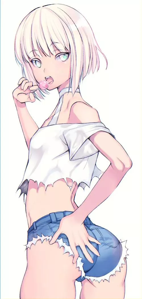 You better hope I won't catch you wearing this, because if I do, I will.......... by LoneWolfNergigante