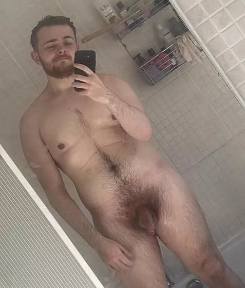 23 showers make me look more manly, still a bottom though  posted by ComprehensiveCow7494