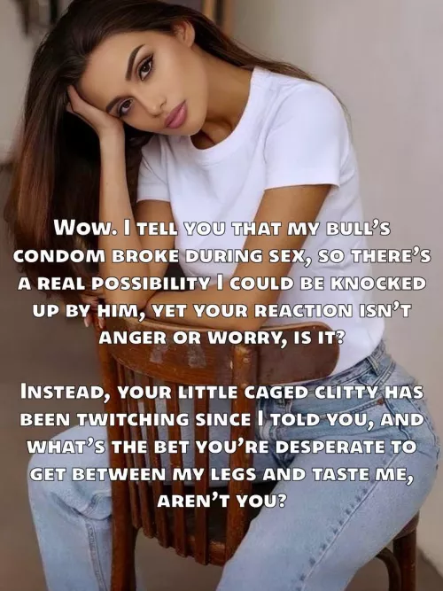 A $100 piece of plastic locked on your cock and this is what happens! What’s next???  by biffa_b_