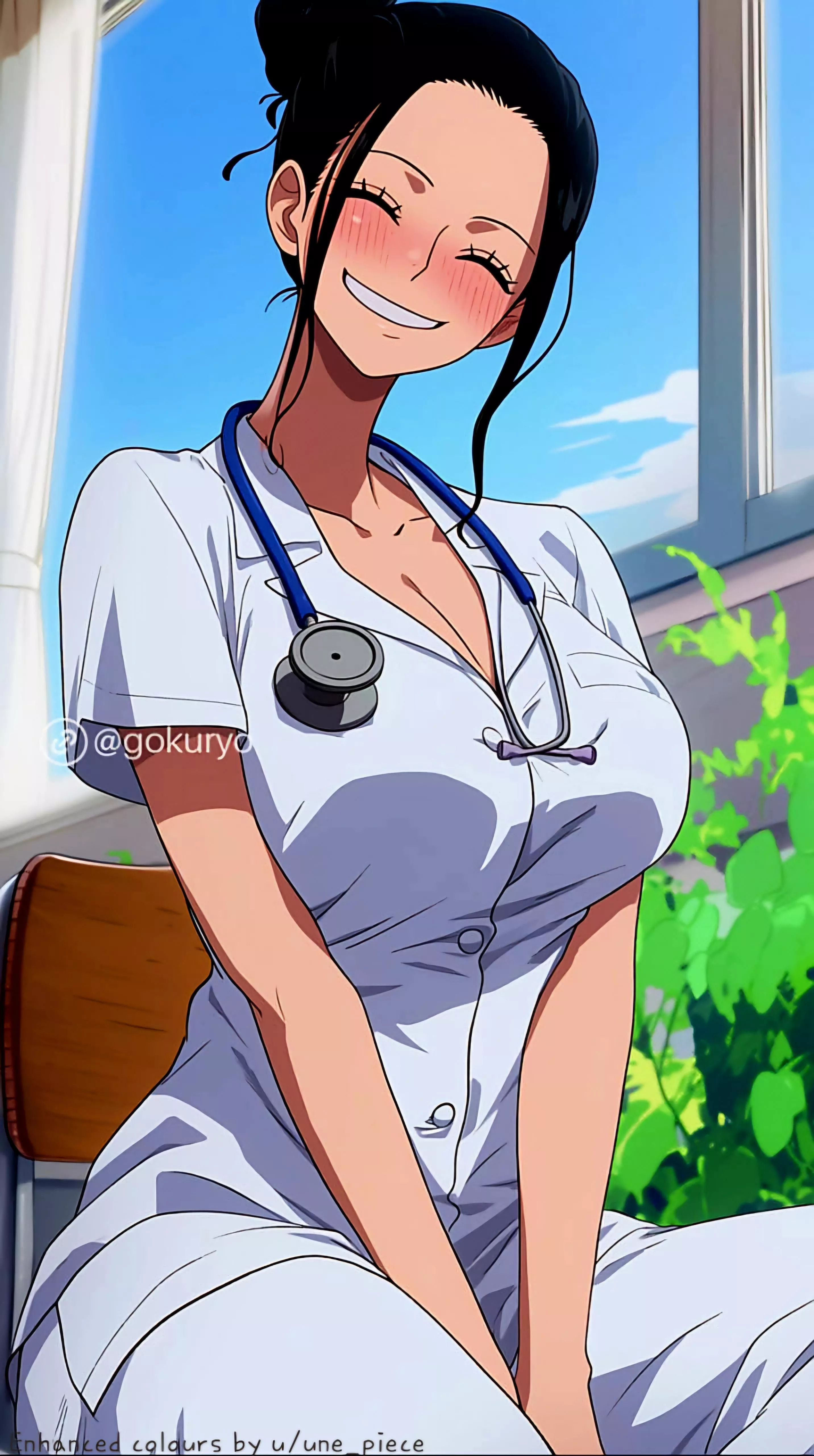 Anyone wants health check up  from Dr. Robin 🩺👩‍⚕️ posted by une_piece