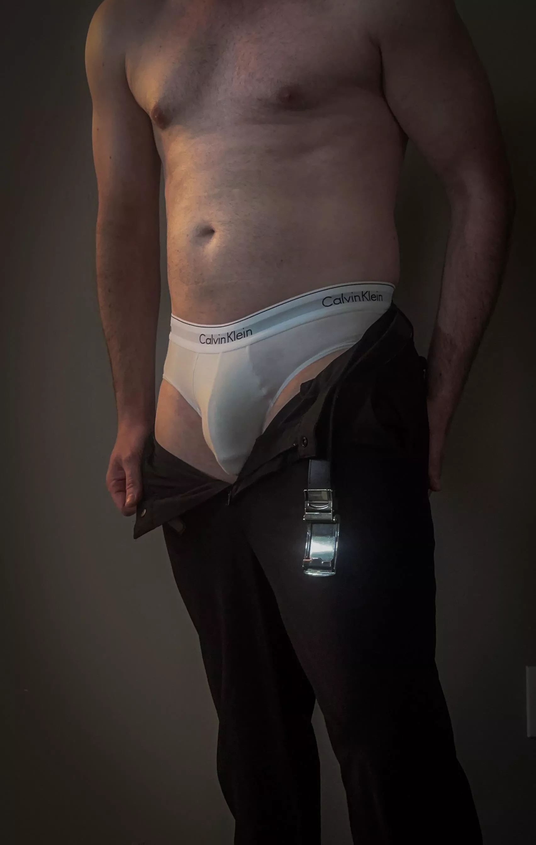 Bulging in my TightyWhities  posted by Down_CR1