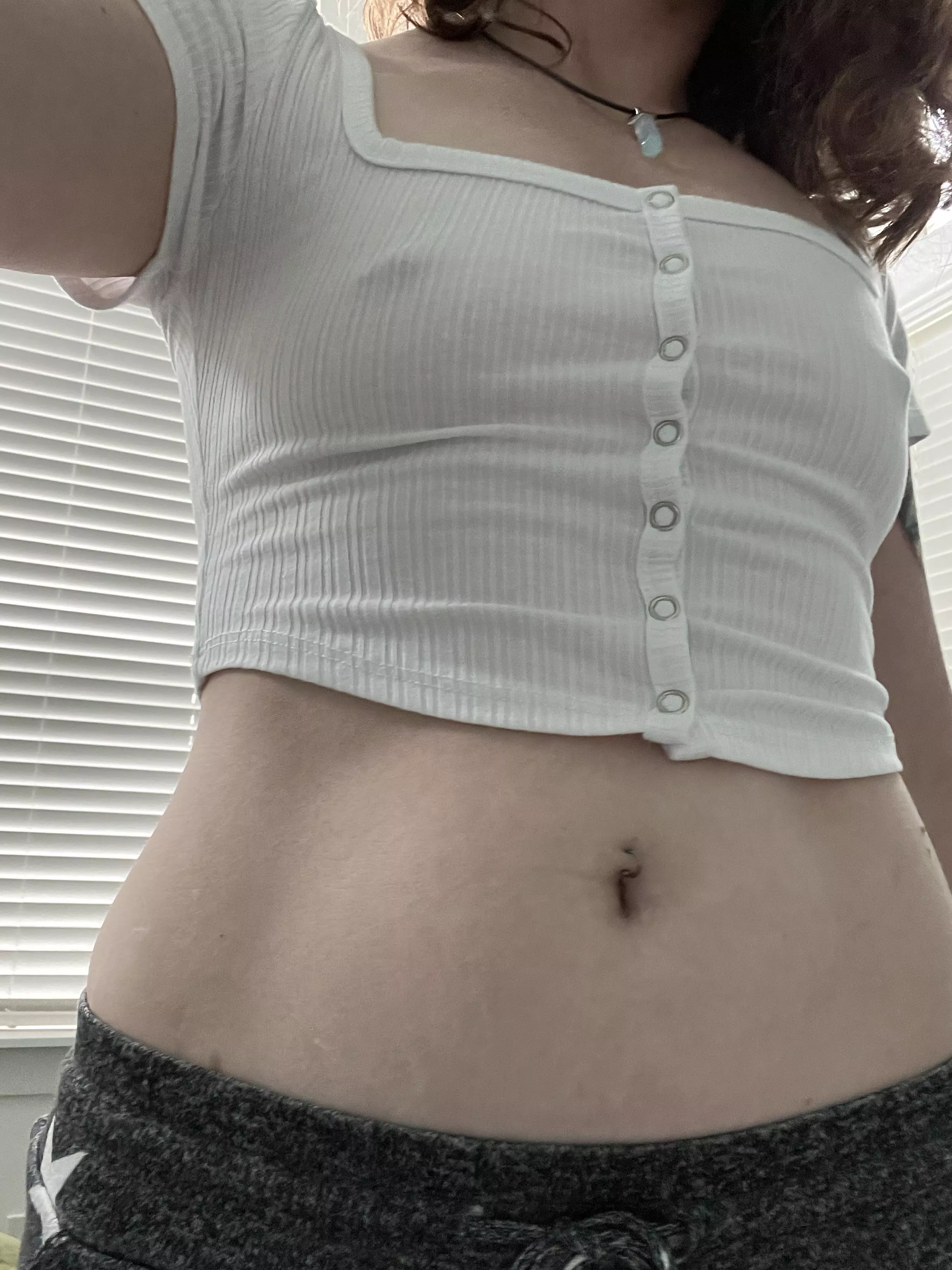 Can’t go wrong w a cropped top posted by PetiteGingerMama