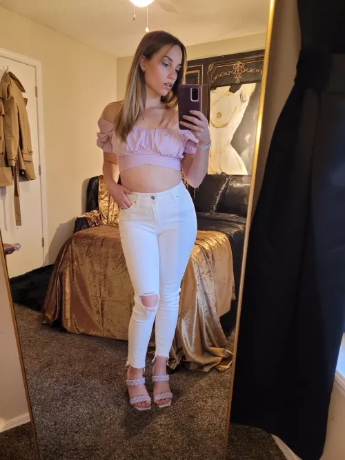 Feelin' Fly in My Crop Top! Rate My Style and Boost My Confidence! by Rude-Experience-2404