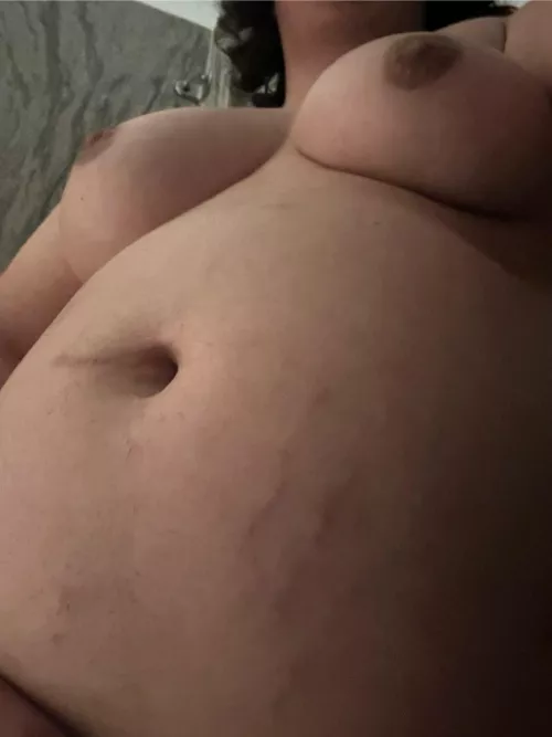 Finally got asked if I’m pregnant or just fat🤭 by fill-me