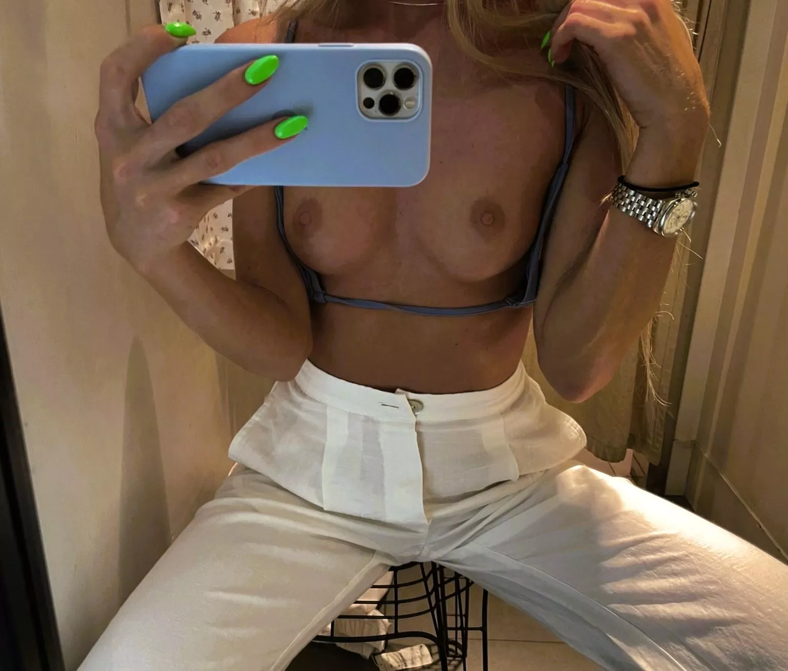 In the mood to show you my small natural boobs [Image] posted by white__pony