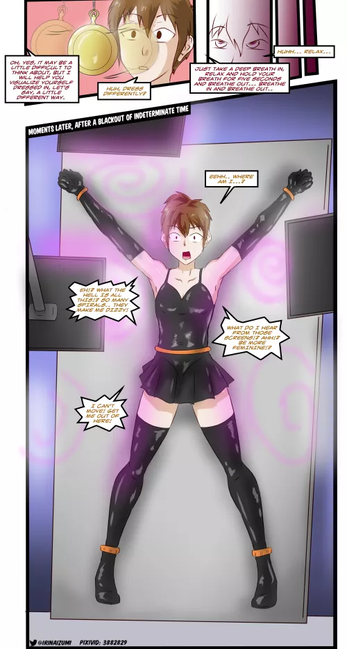 Lazy boy is sent to a psychologist and to improve his lifestyle he is turned into a girl and then into a doll by LoudContract2700