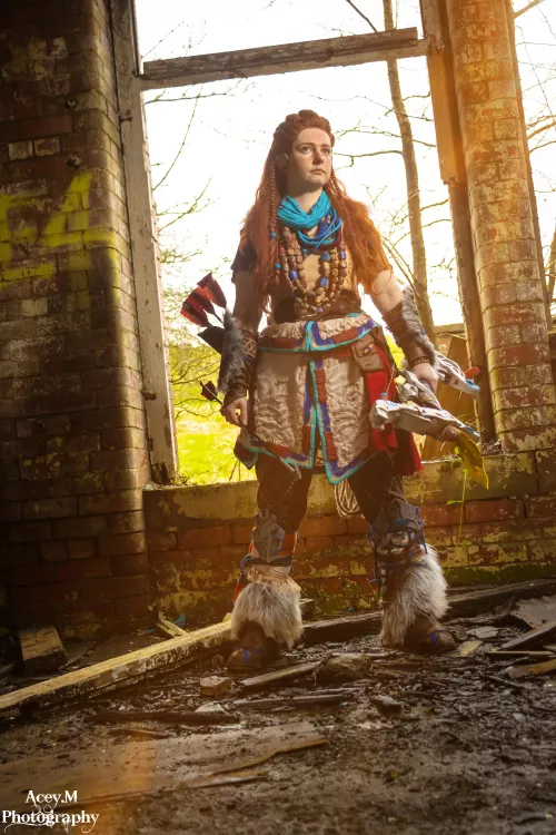 Love cosplaying aloy, aloy by Sharprocox  by SharprocoxTTV