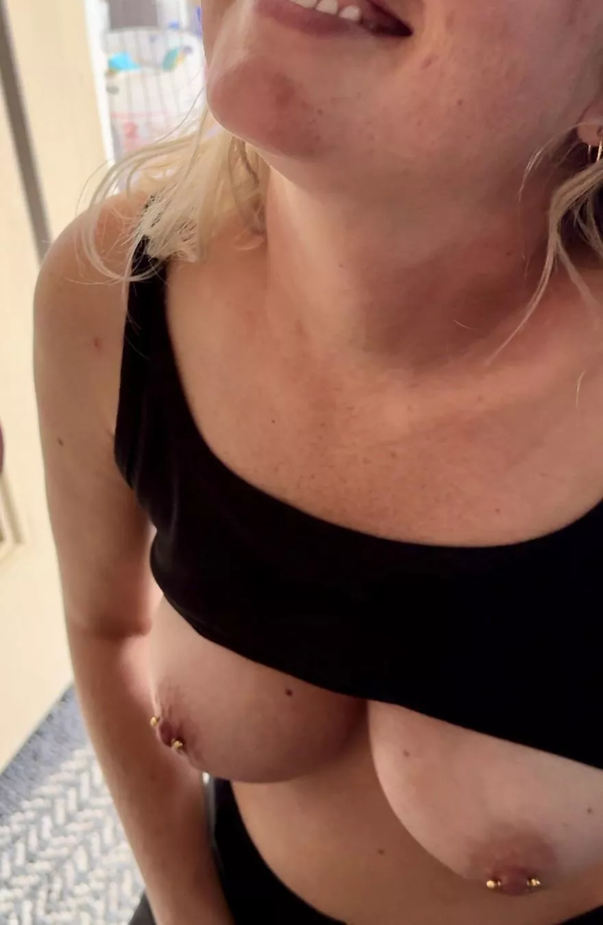 On my knees and ready  posted by titsntombo