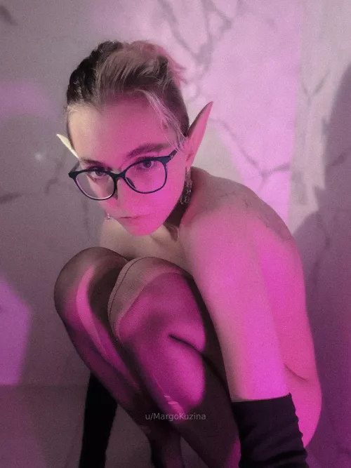 pink elf discovered by MargoKuzina