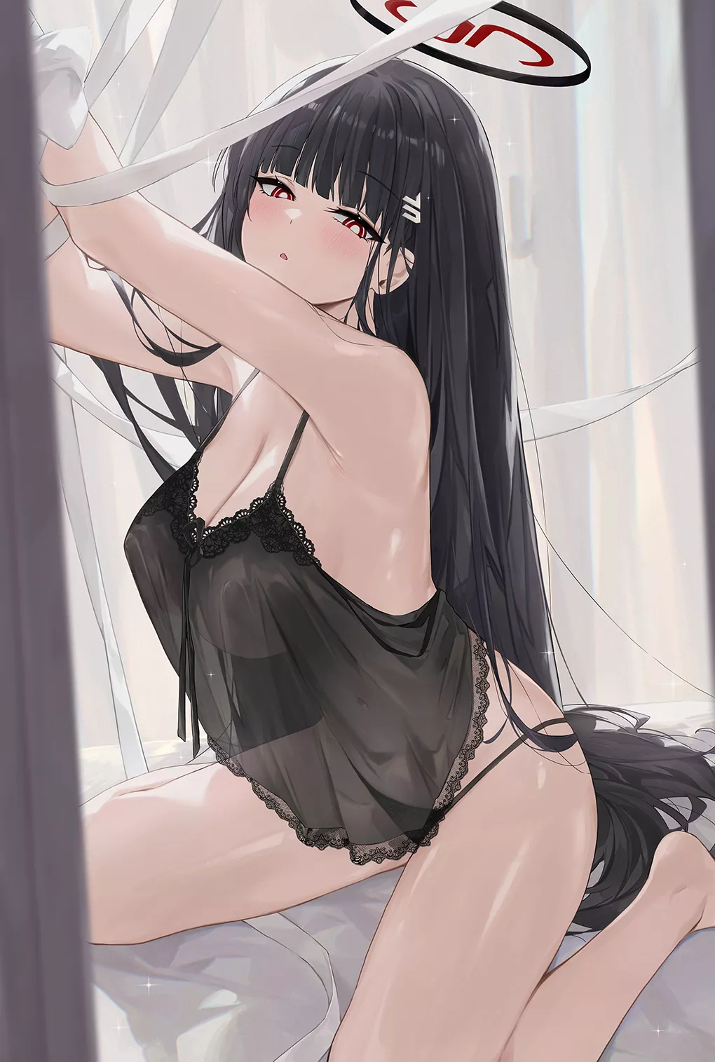 Rio in lingerie (Demahmw) [Blue Archive] posted by Kalecik