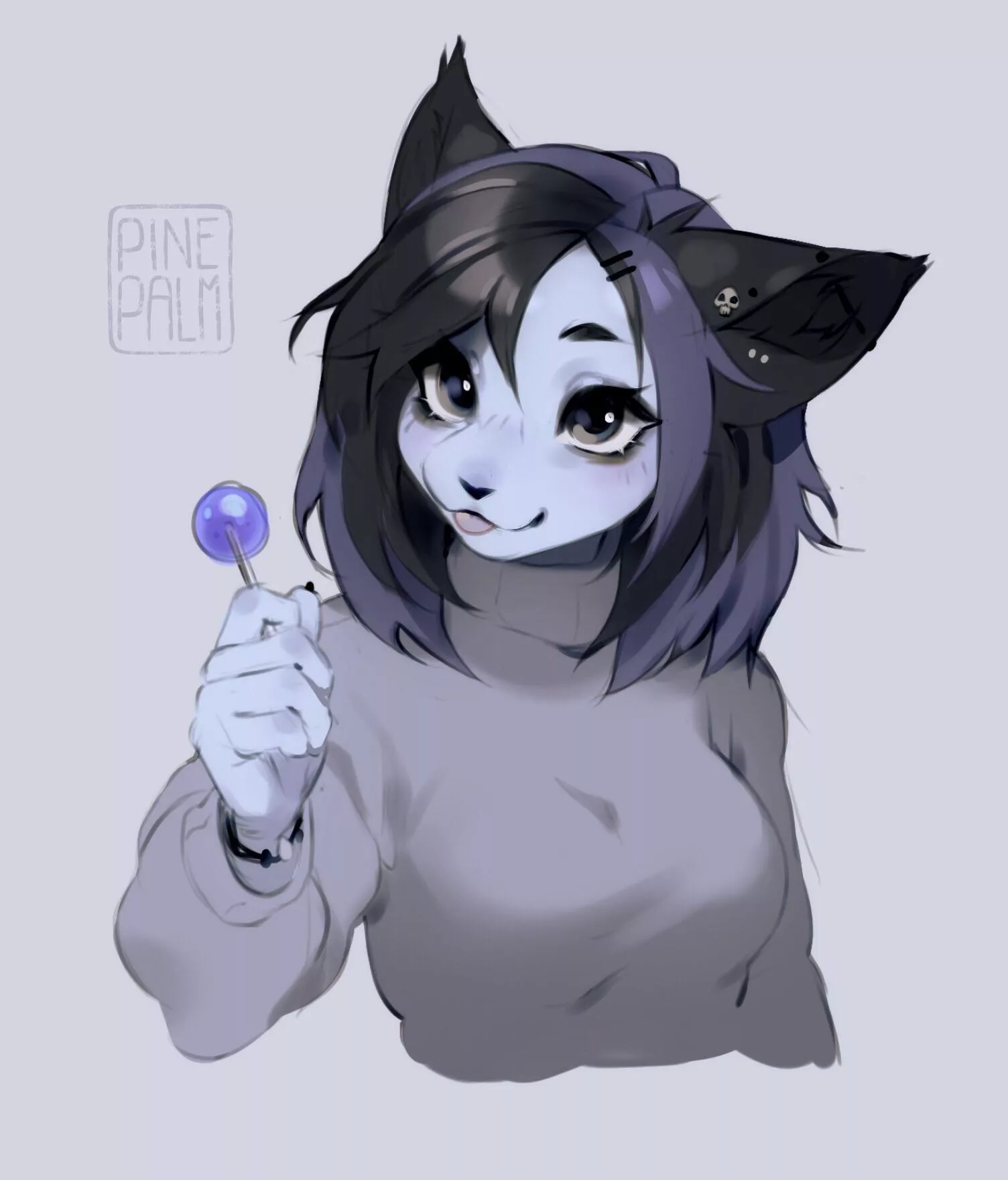 sketch for my bestie (oc) posted by sirendoom