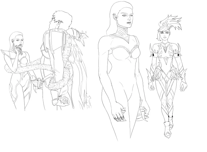 TalonxEvelyn 2(Fakprox) by facuacu