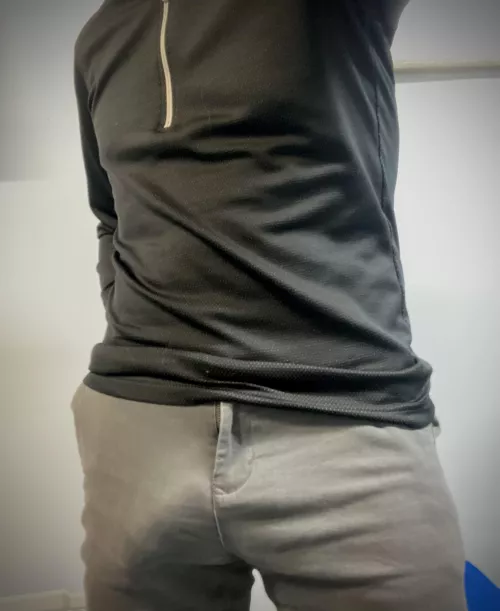 These pants always show my cock bulge by Dramatic_Service5577