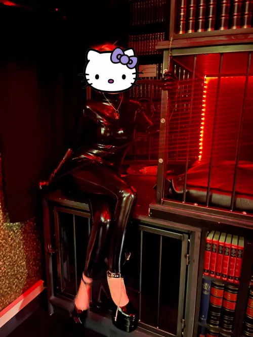 This is where you’ll sleep from now on. by Mistress_KittyCat