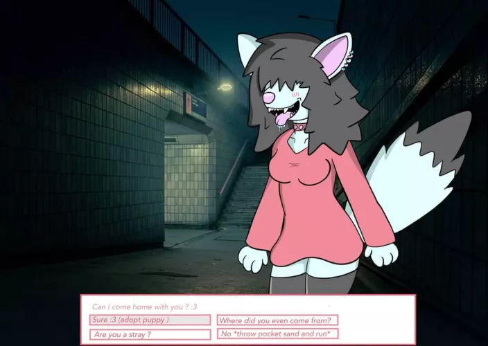 What would you chose  >~< ( art by me ) by scaredratt