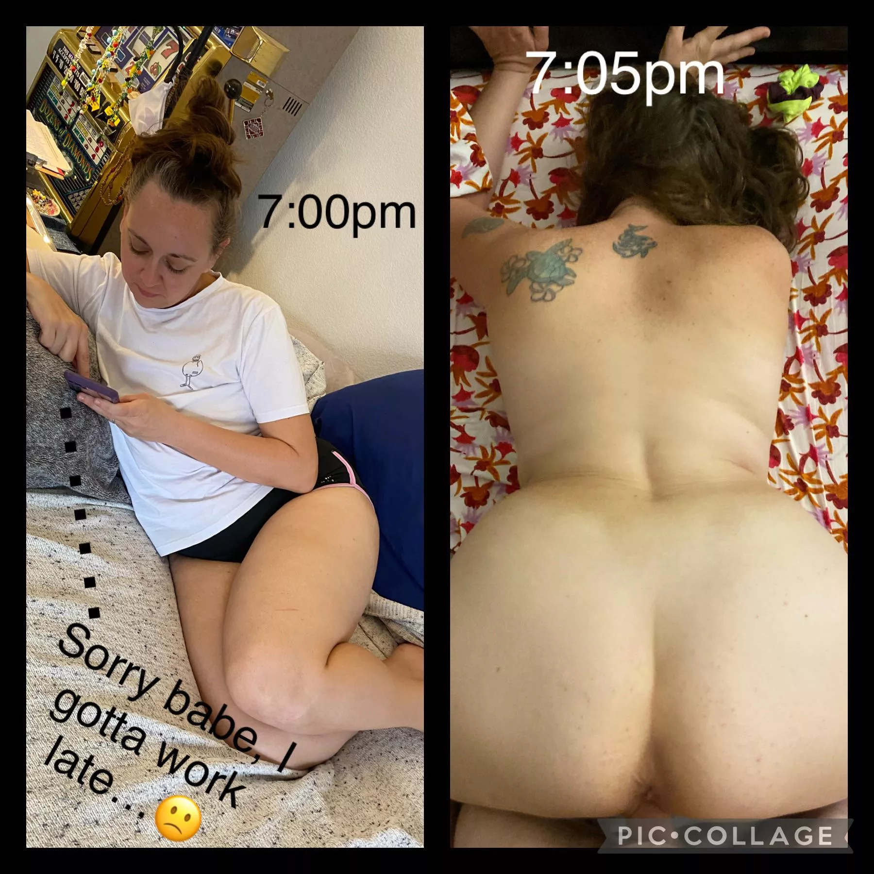 When she works late…. posted by AzClouds