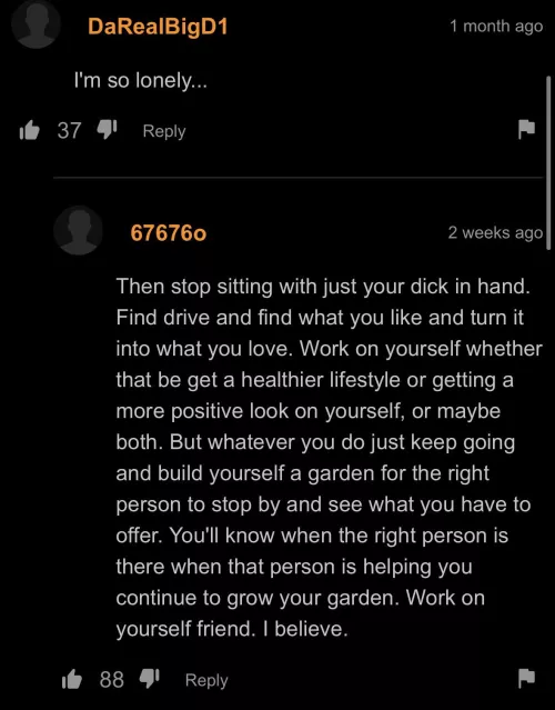 Wholesome and motivational comment ✊ by Miserable_Carry_5873