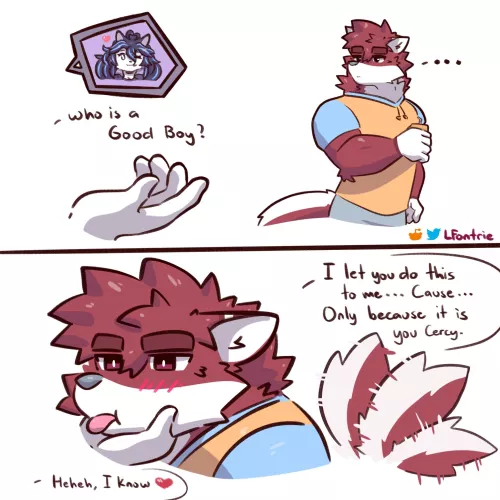 Who’s a good boy? by LFontrie