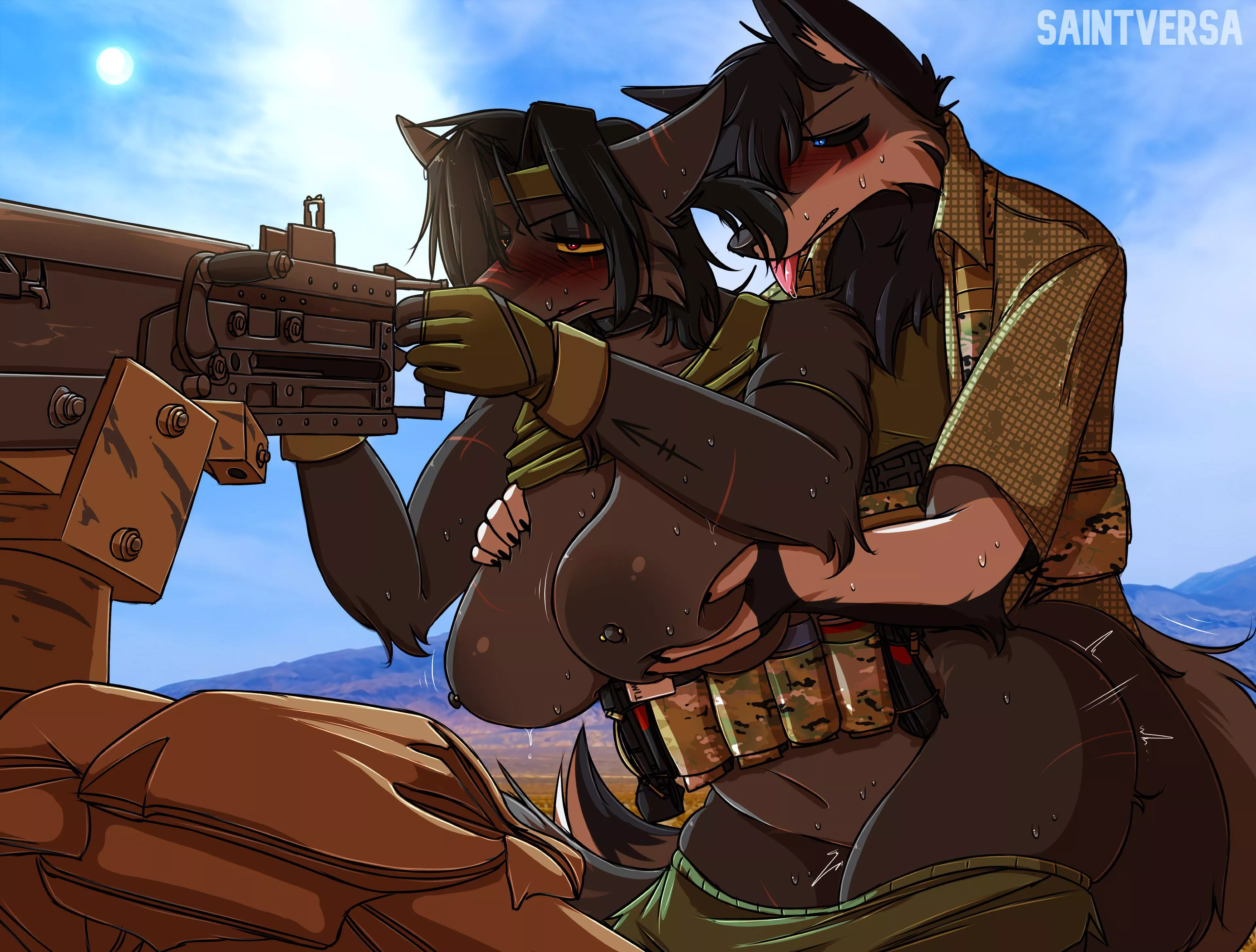 You just COULDN'T fucking wait, huh? [MF] (Saintversa) posted by 5headedragon