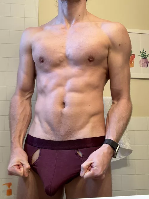 boner wore out these briefs 🤭 by nordicadonis