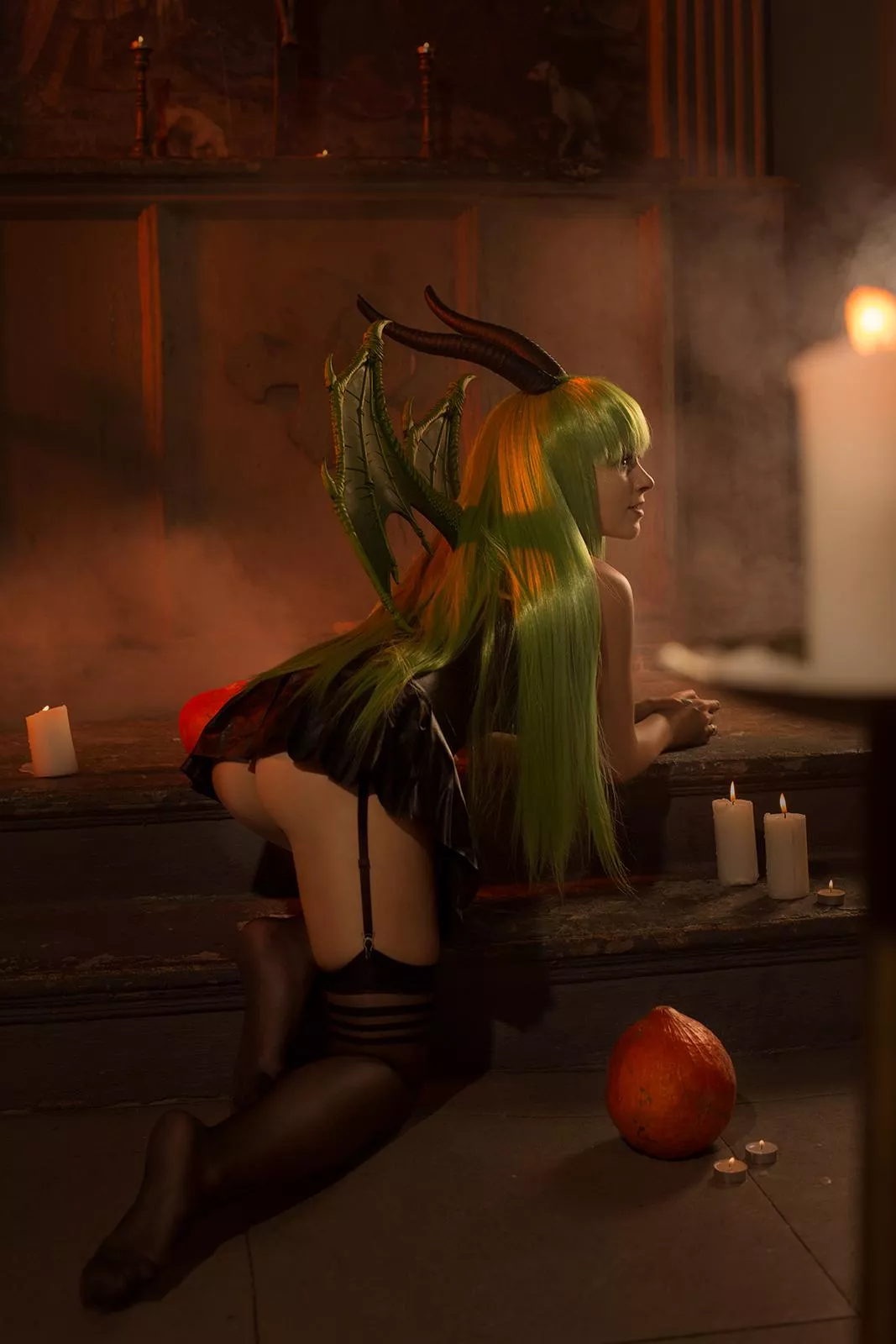 C.C. Succubus cosplay from Code Geass by Yuna Kairi posted by YunieSunshine