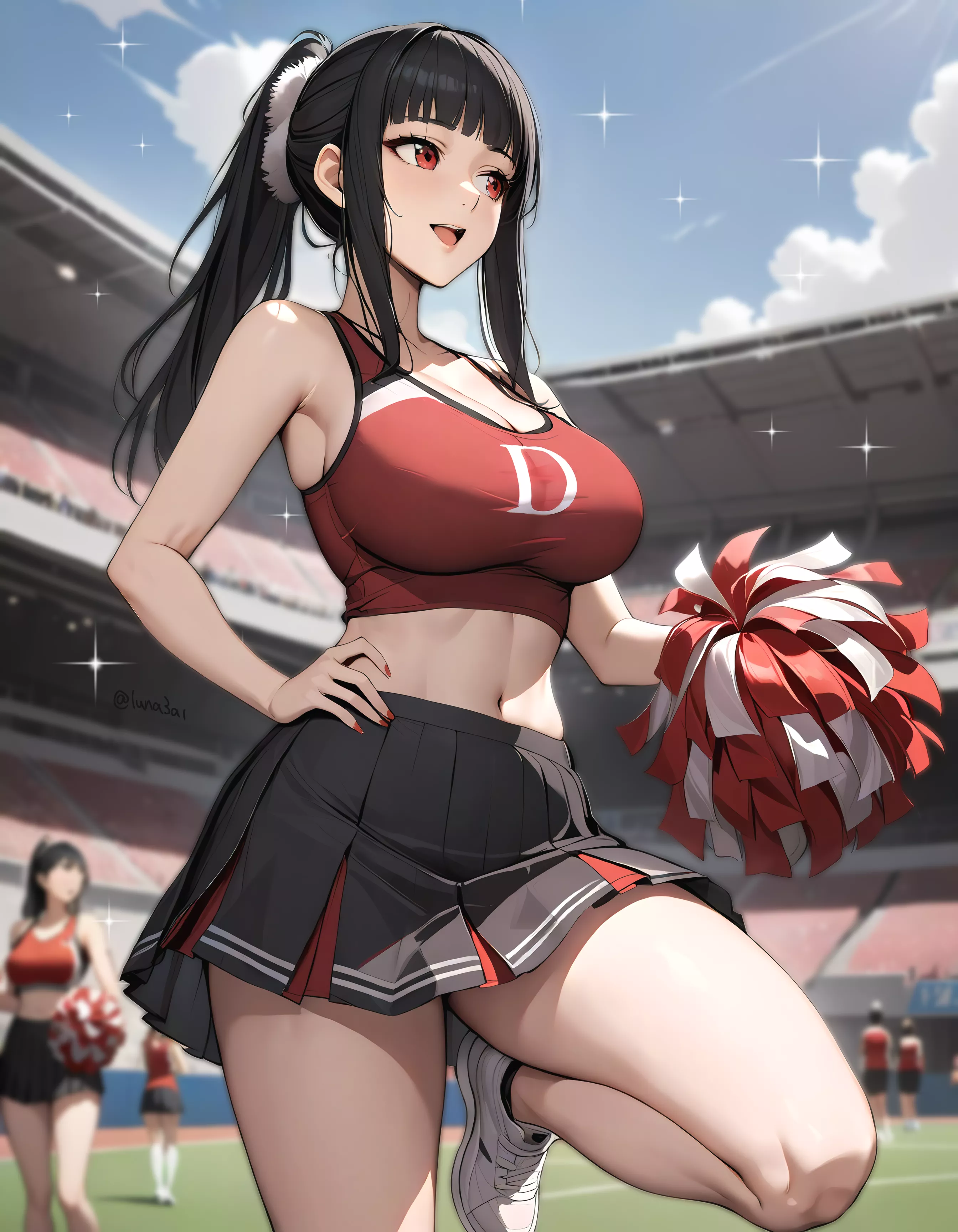 Cheerleader D [Nikke Mobile] posted by CheetahSperm18