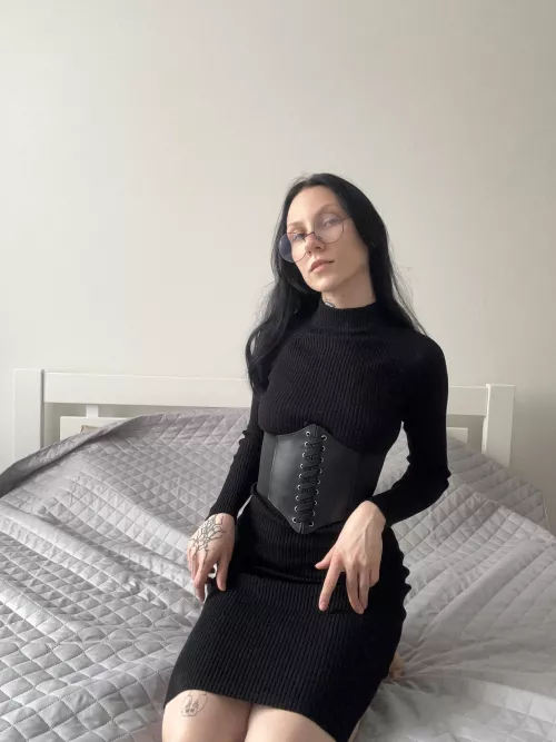 classy black outfit by JeanieHall