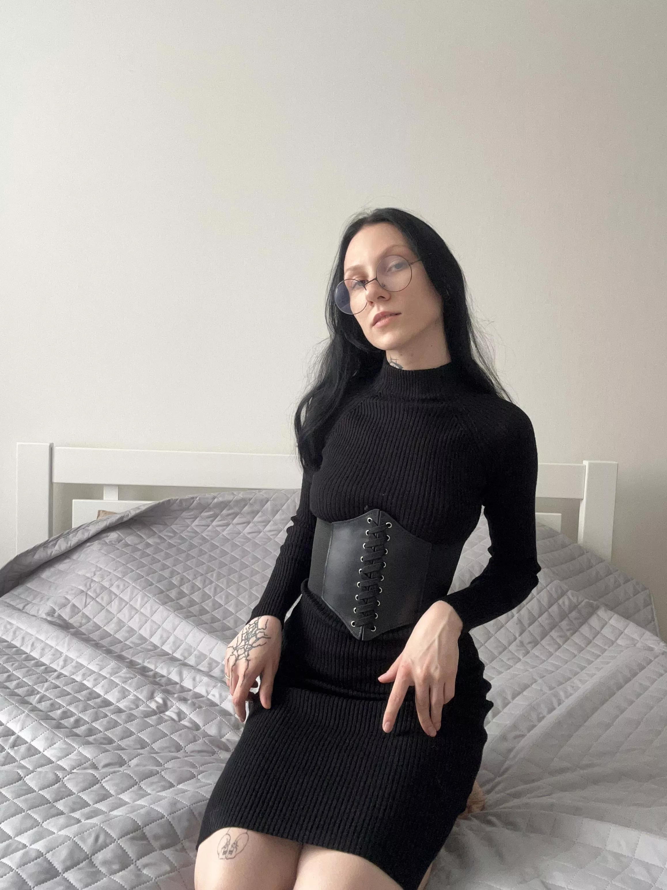 classy black outfit posted by JeanieHall