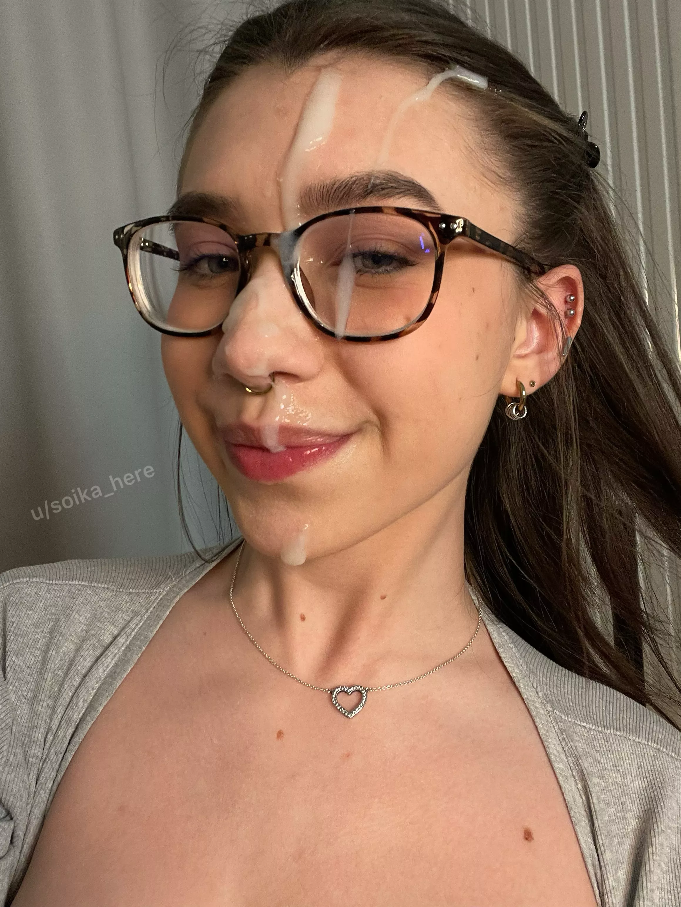 definitely cum suits me. posted by soika_here