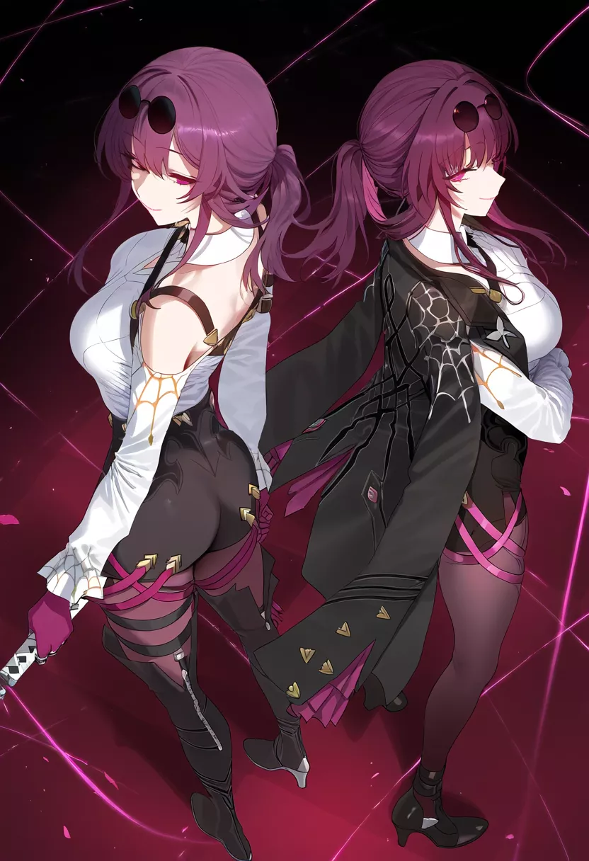 Double Kafka [Honkai Star Rail] posted by CheetahSperm18