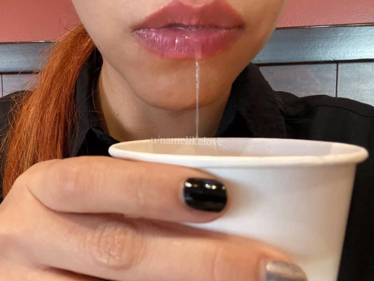 drink a cup of my spit posted by namelikelove